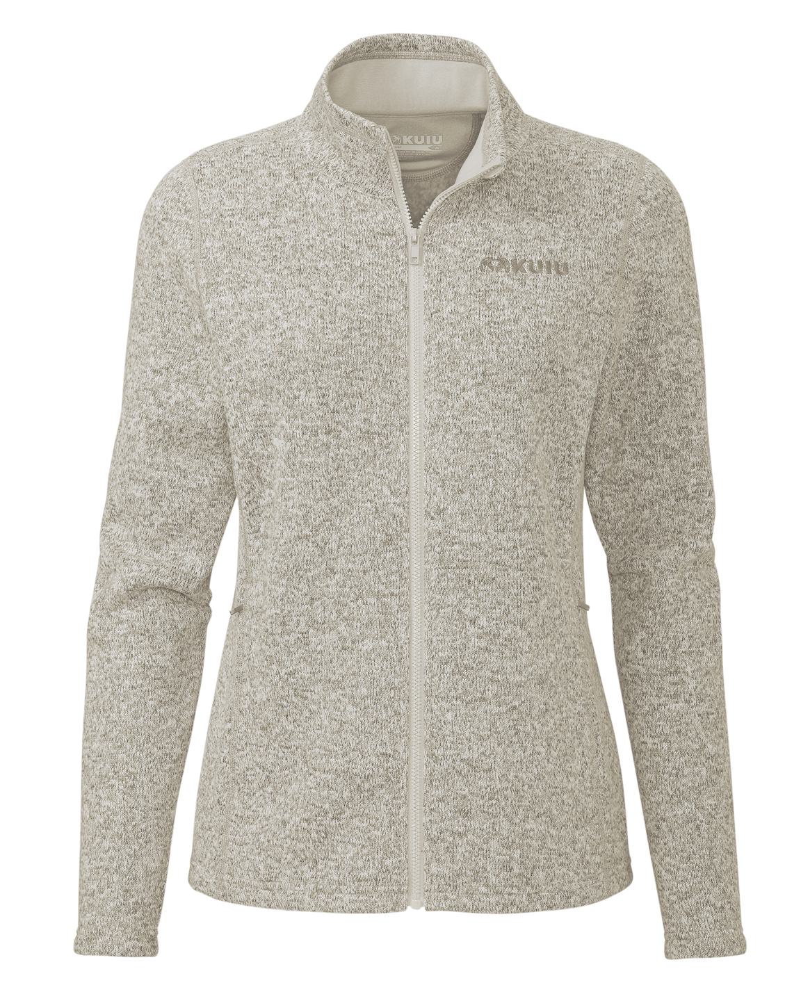 Women's Base Camp Full Zip Sweater | Woodsmoke Heather