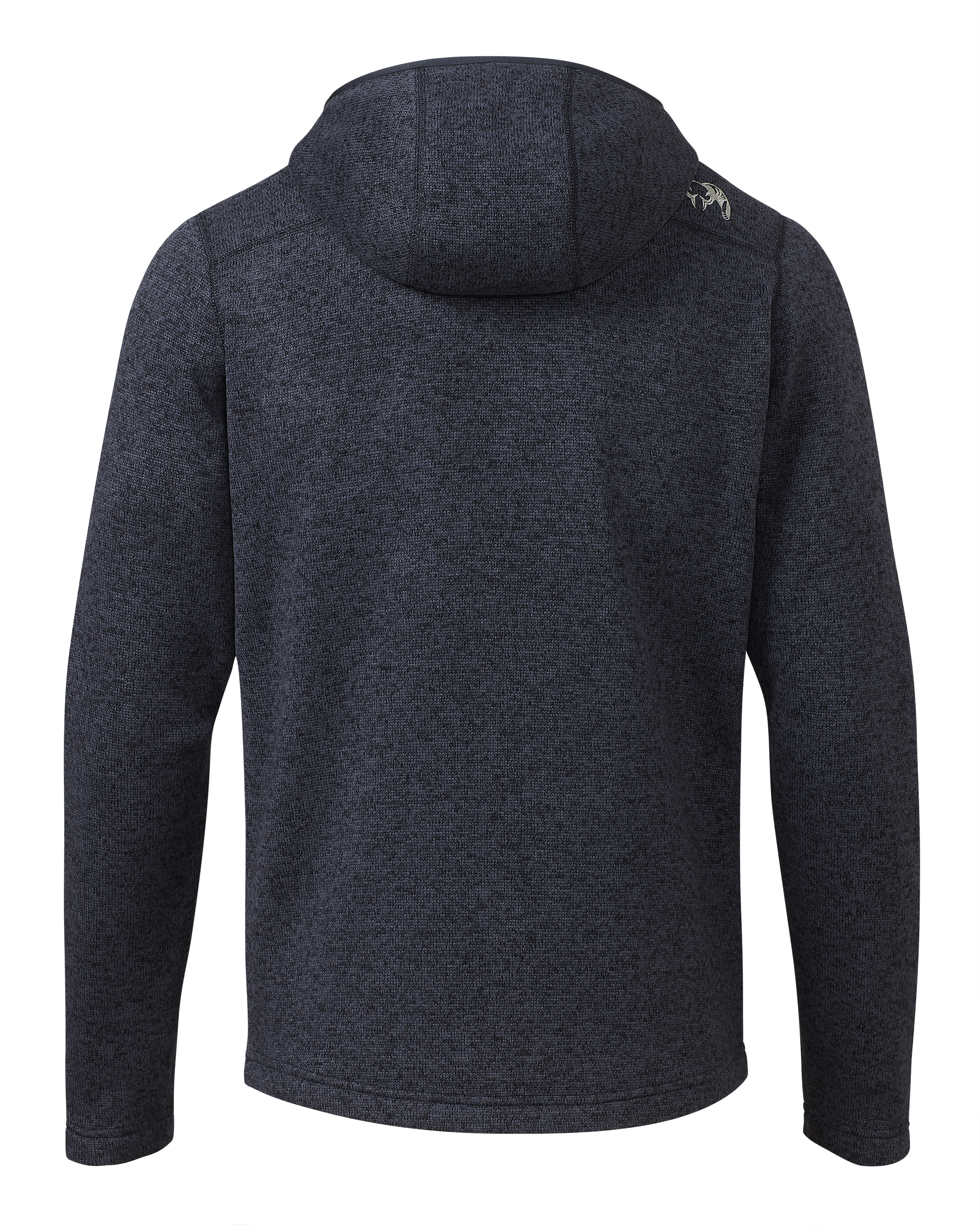 Alternative view of Base Camp Hooded Sweater | Steel Blue Heather