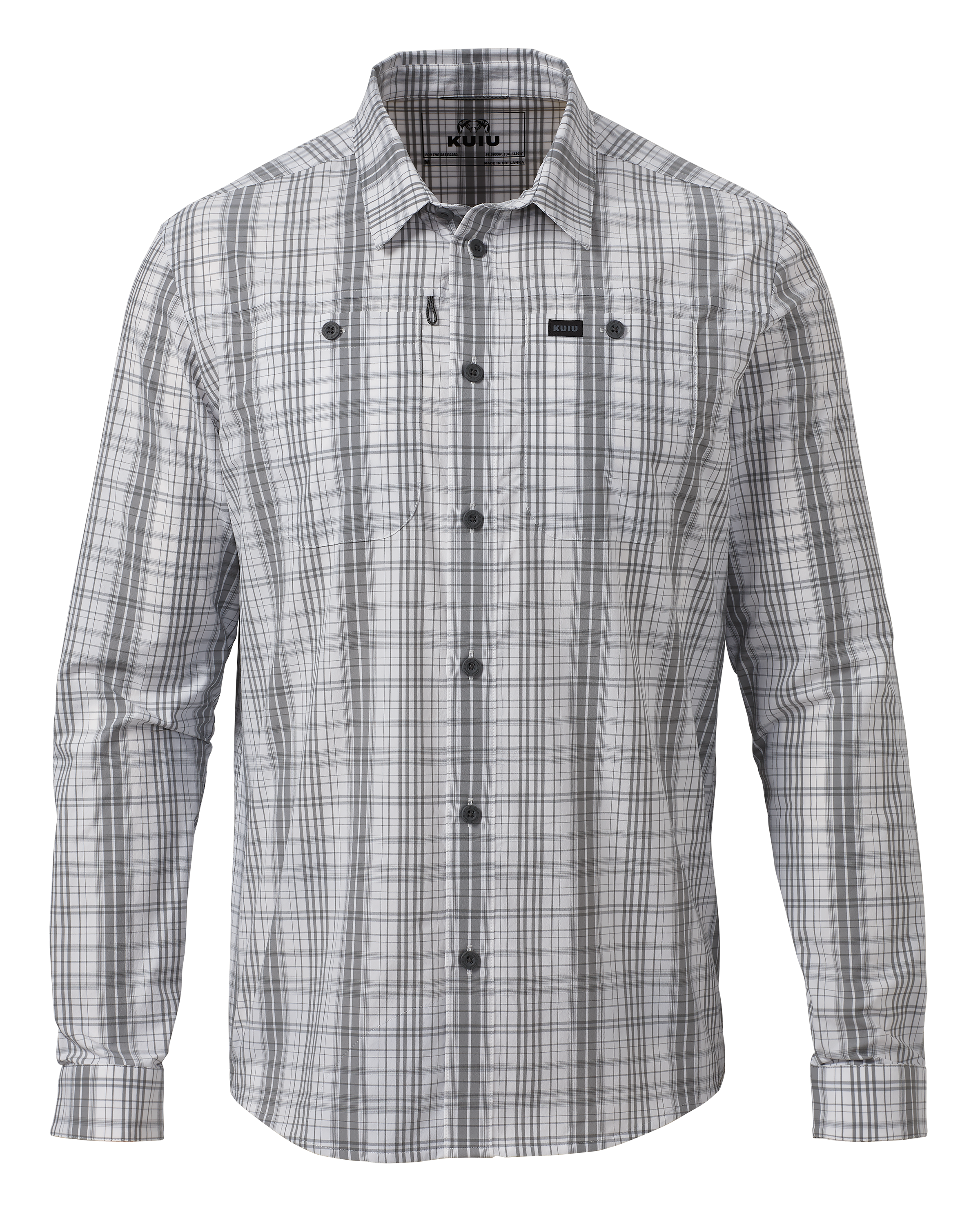 Borrego LS Shirt | Granite Plaid
