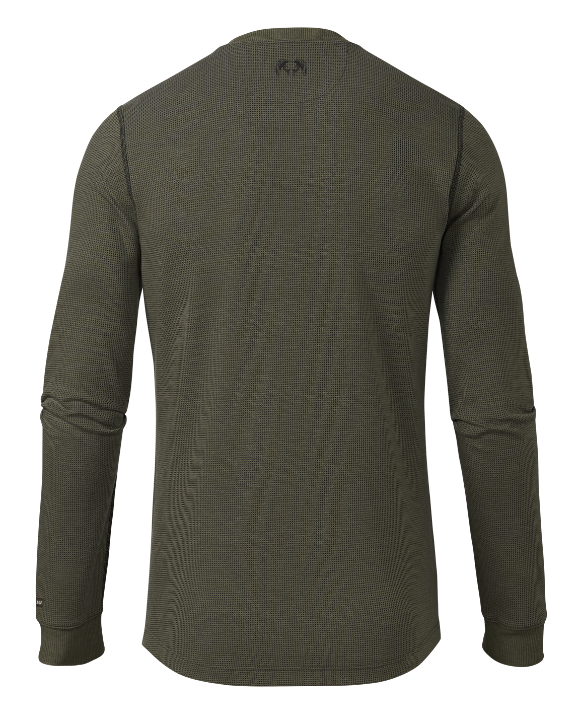 Alternative view of Canyon Waffle Henley | Army Heather