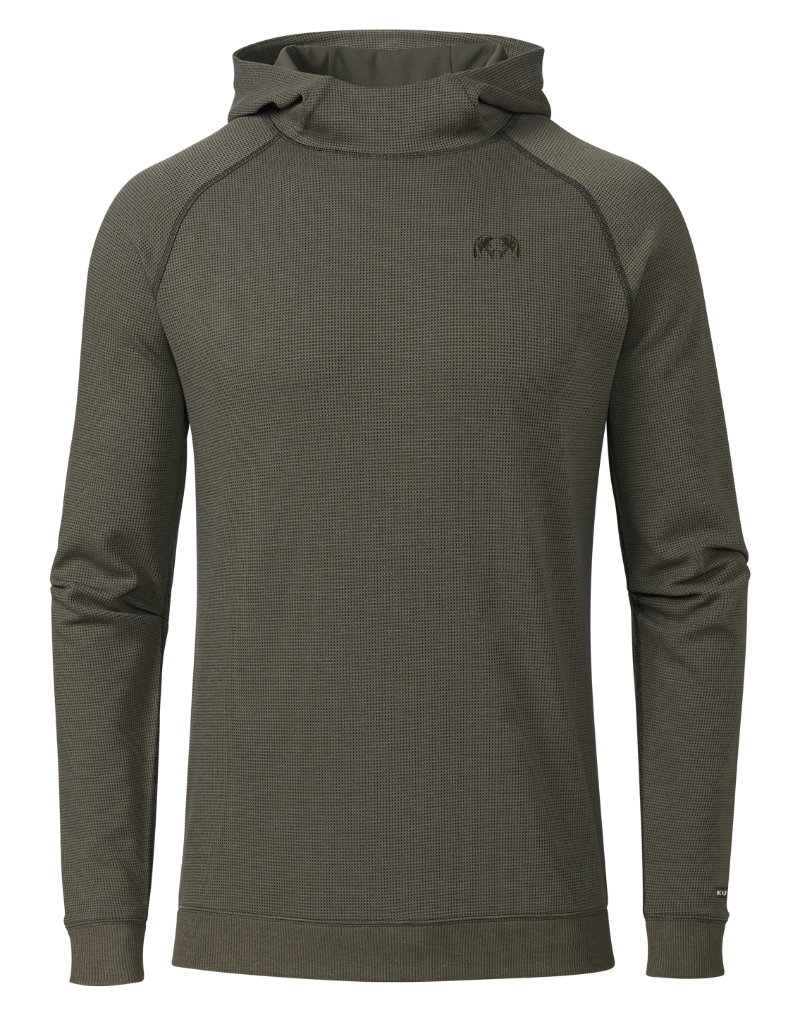 Canyon Waffle Hoodie | Ash Heather