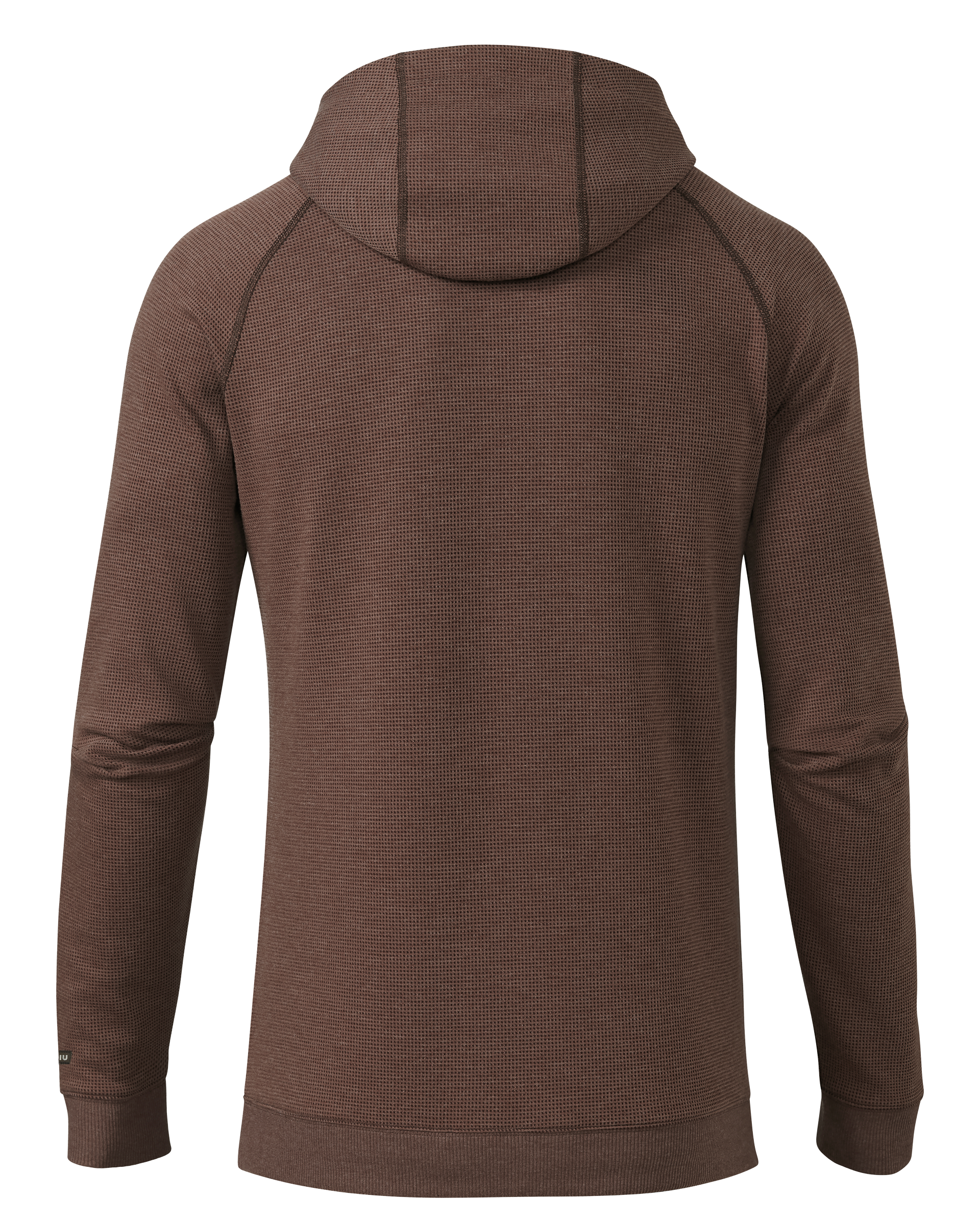Alternative view of Canyon Waffle Hoodie | Cedar Heather