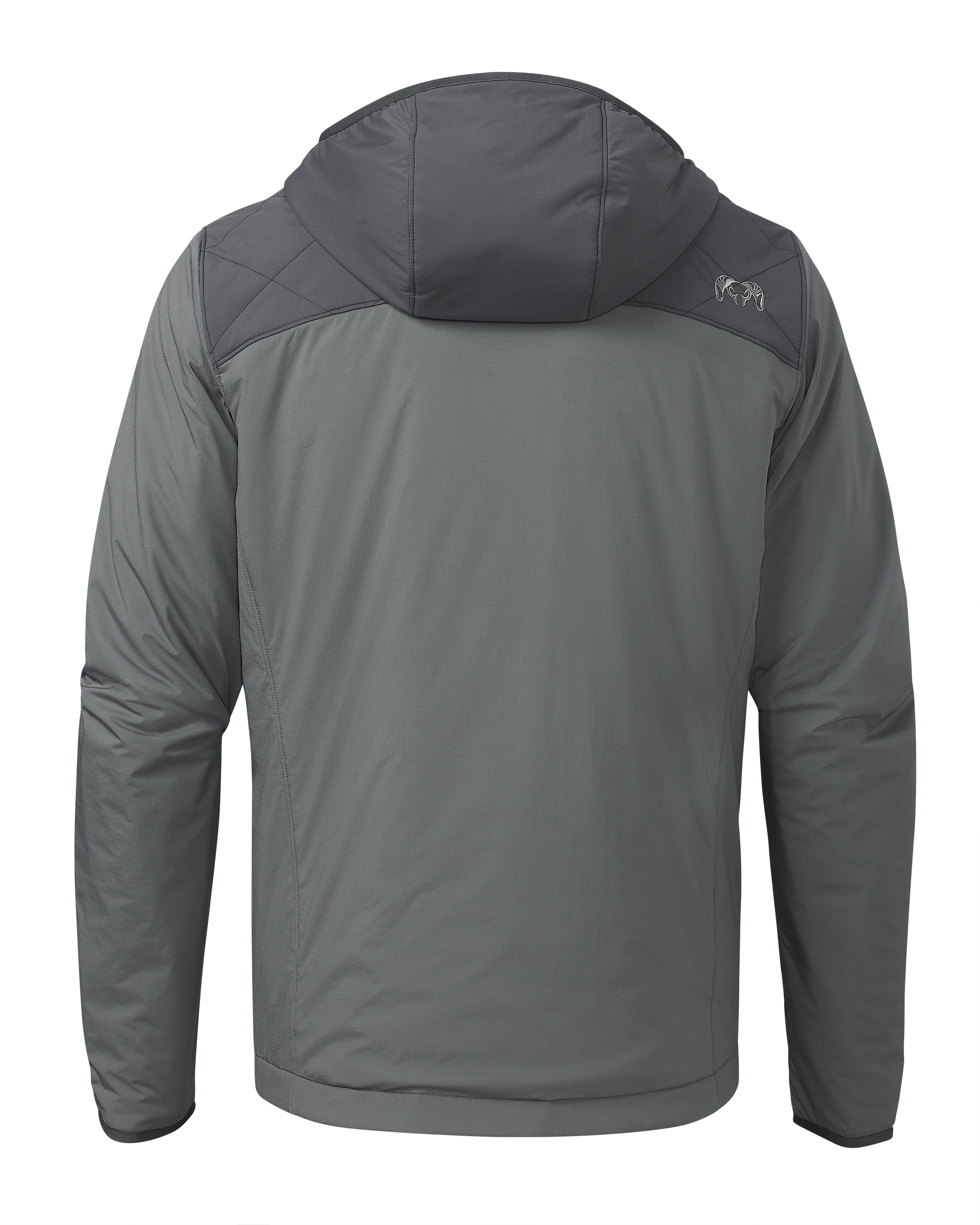 Alternative view of Transit Packable Hooded Jacket | Gunmetal/Stone