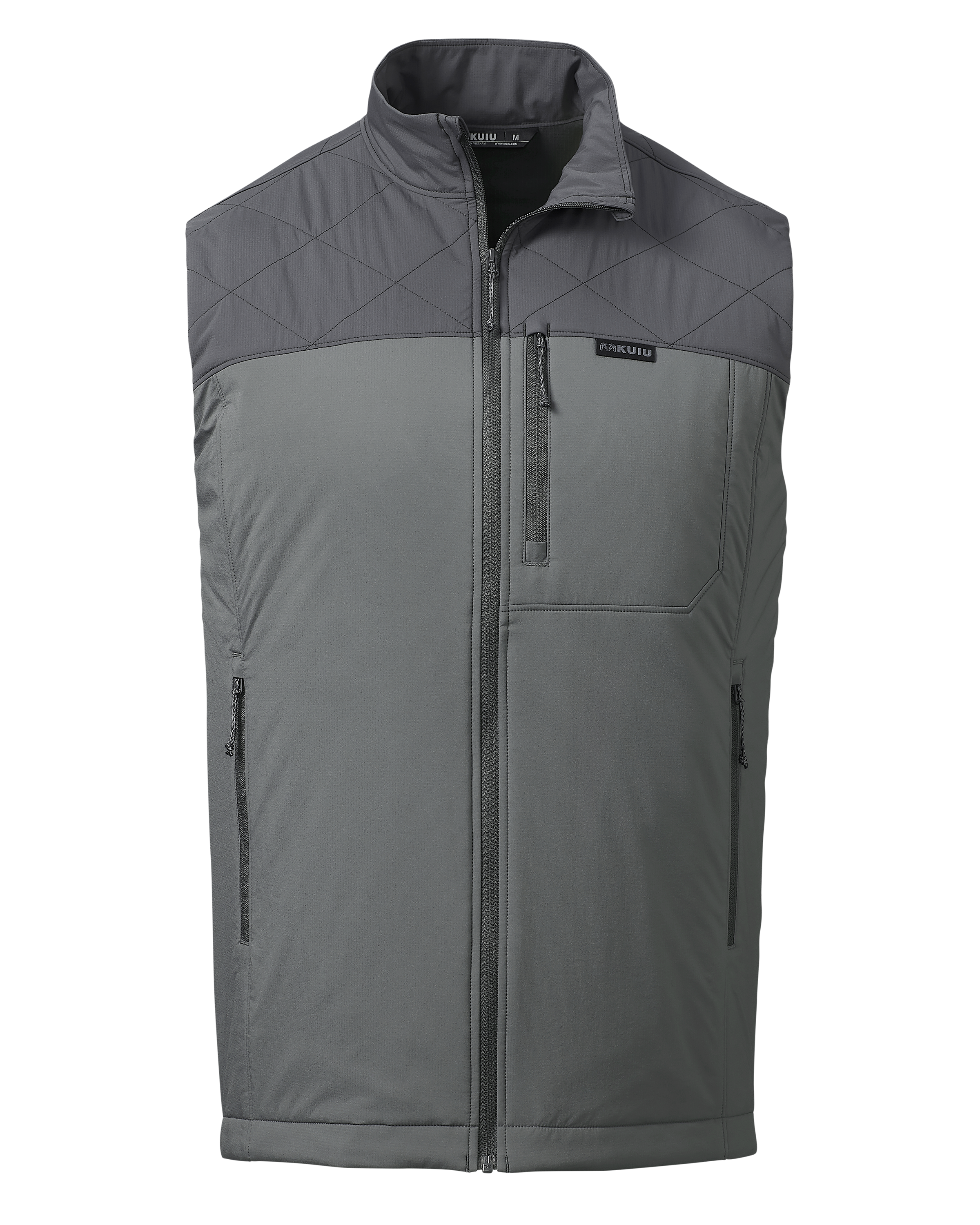 Transit Packable Vest | Gunmetal/Stone