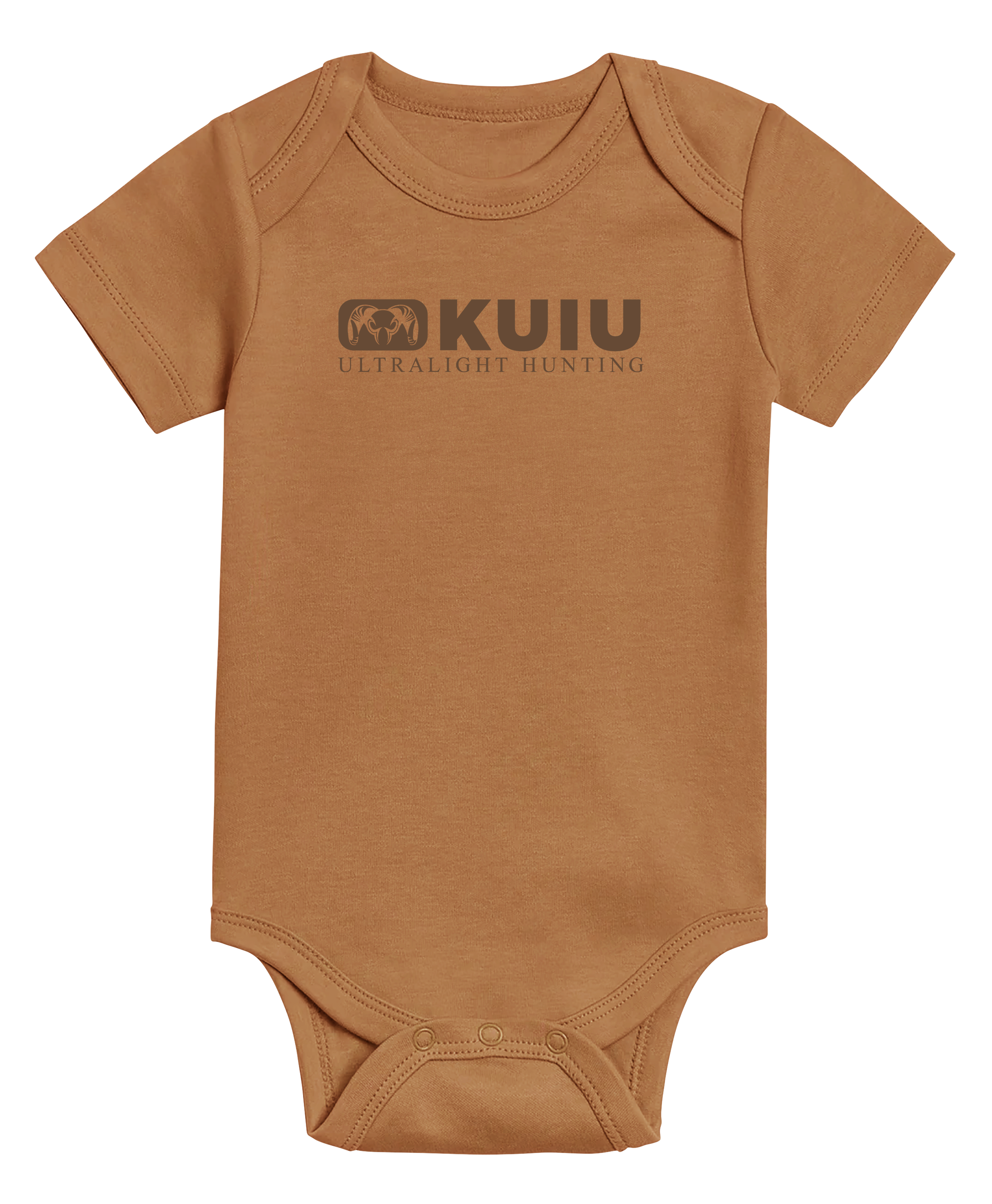 KUIU Block Logo Baby One-Piece | Chai