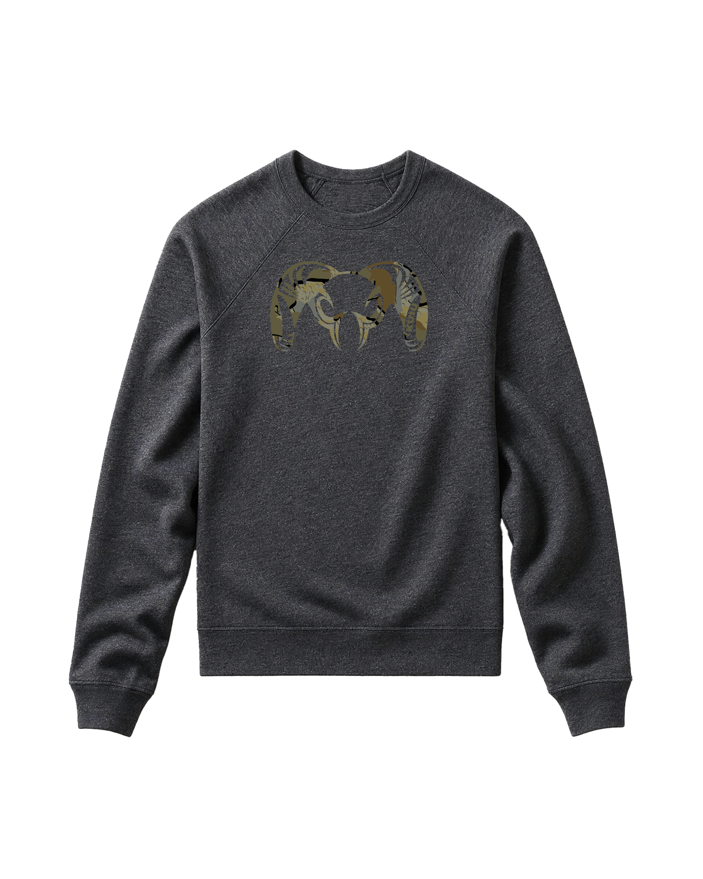 Toddler Camo Big Ram Crewneck Sweatshirt | Valo