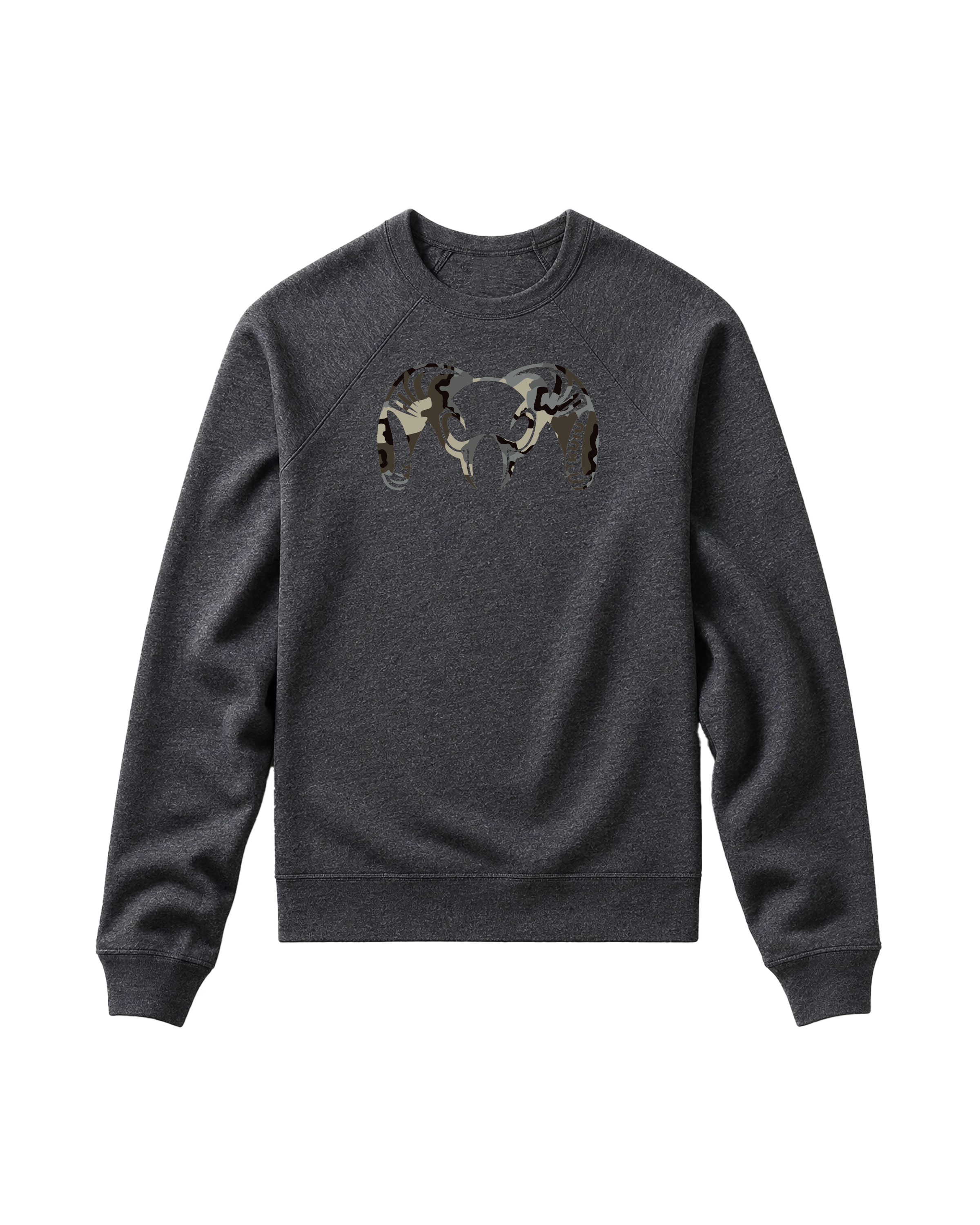 Toddler Camo Big Ram Crewneck Sweatshirt | Vias