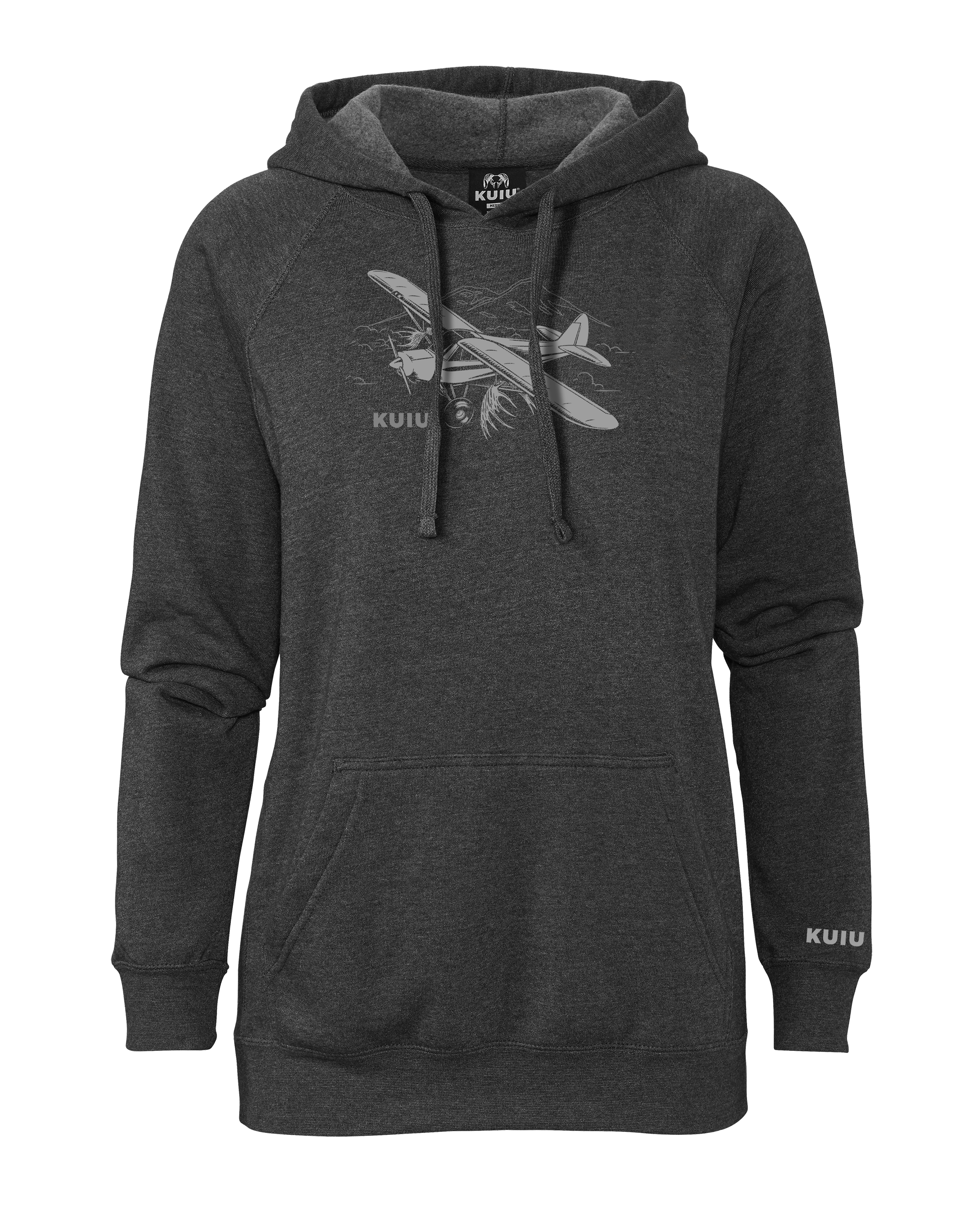 Women's Flight Hoodie | Charcoal