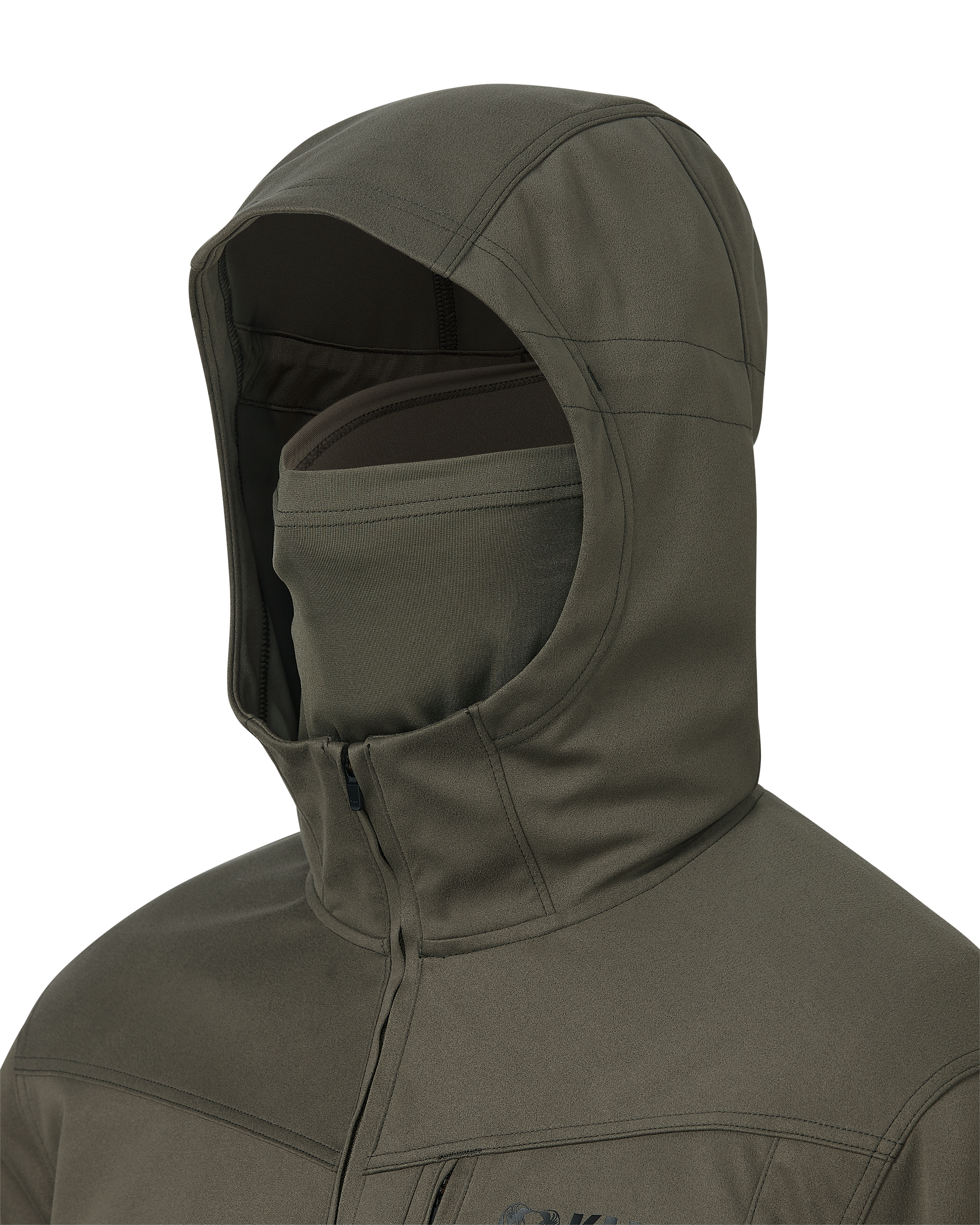 Alternative view of Drawpoint Hoodie | Ash