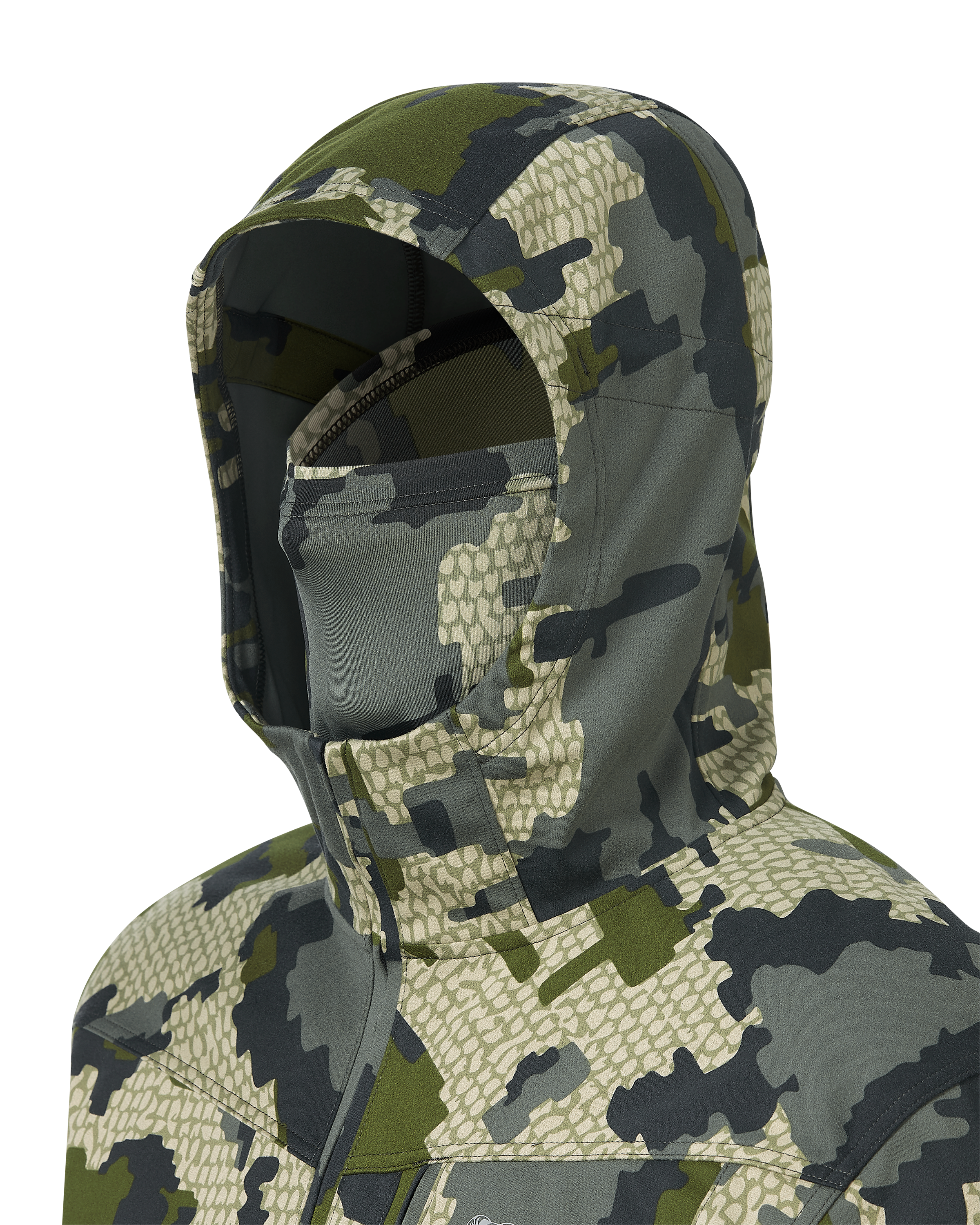 Alternative view of Drawpoint Hoodie | Verde
