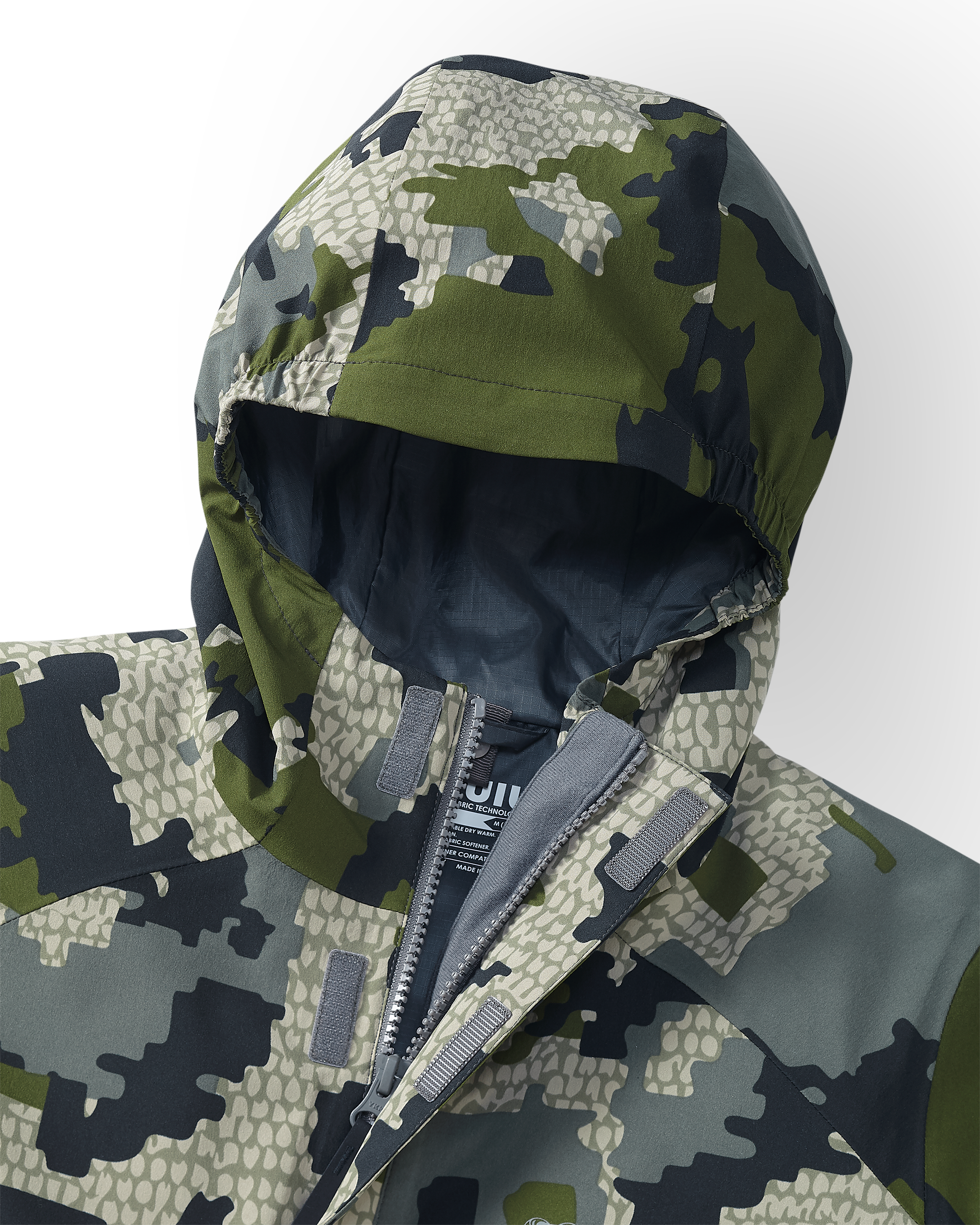 Youth Versa Rain Jacket | Verde - Image 3
