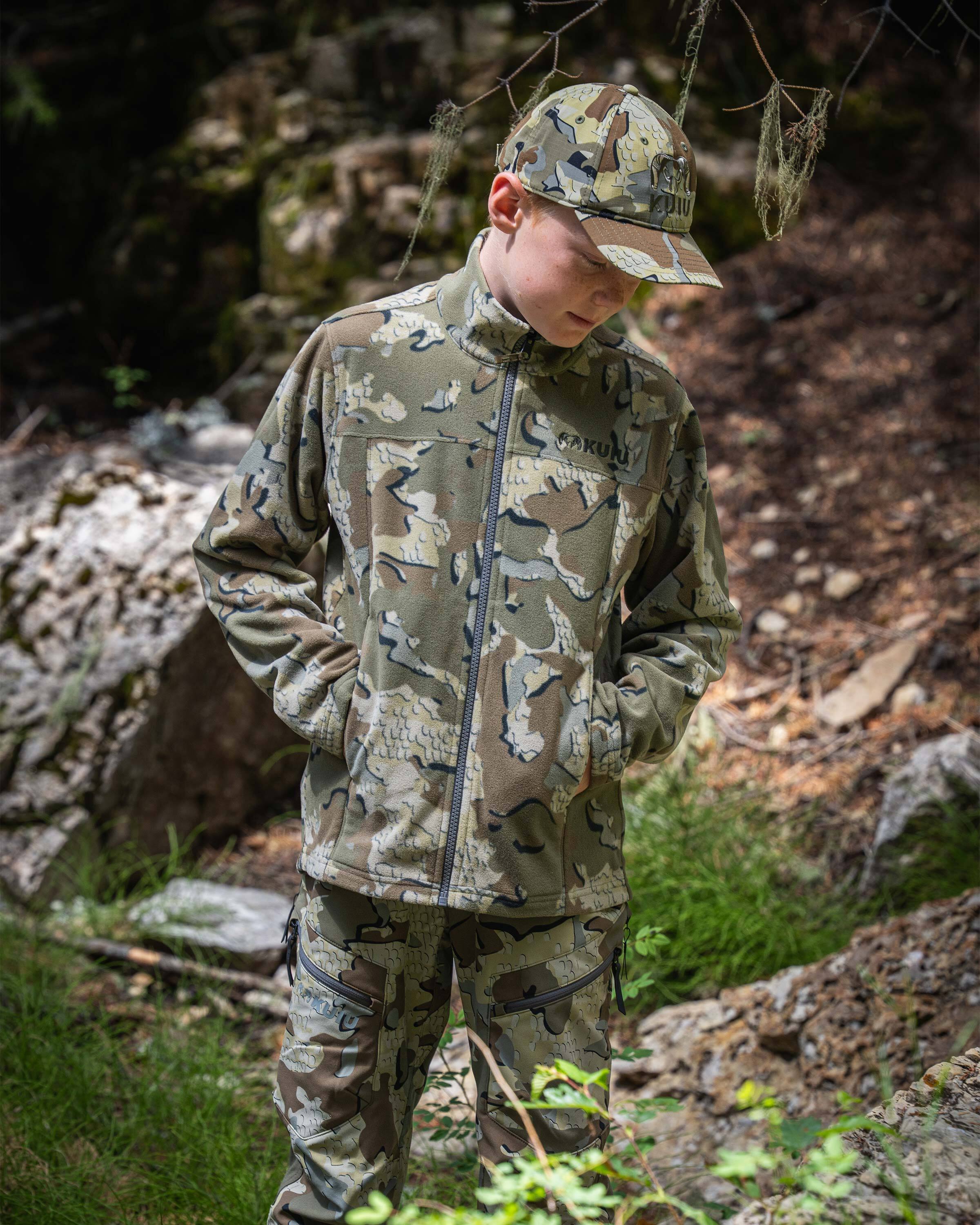 Youth Versa Fleece Full Zip | Verde - Image 4