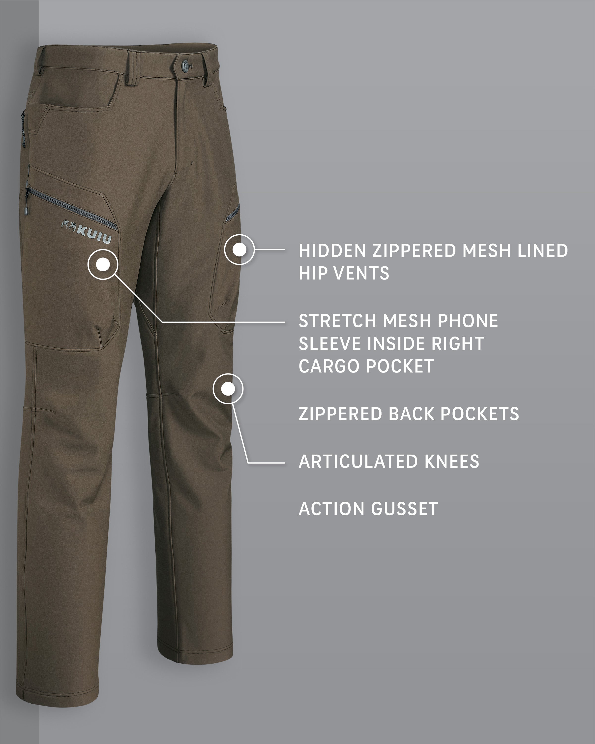 Alternative view of Guide PRO Pant | Major Brown